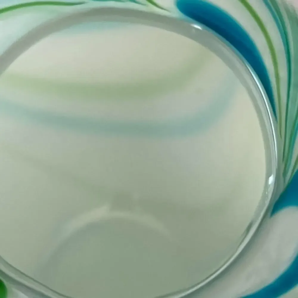 Hand Blown Art Glass Vase 8